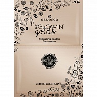 Маска для лица `ESSENCE` THE GLOWIN GOLDS увлажняющая тон 01