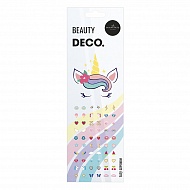 Тату-сережки `DECO.` STICK ON EARINGS by Miami tattoos переводная (unicorn)