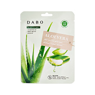 Маска для лица `DABO` с экстрактом алоэ 23 г