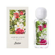 Парфюмерная вода `BESTIES` FLORAL COLLECTION jasmine & rose  (жен.) 50 мл