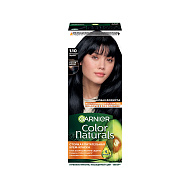 Краска для волос `GARNIER` `COLOR NATURALS` тон 1.10 (Холодный черный)