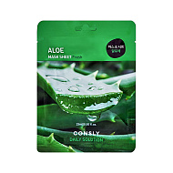 Маска для лица `CONSLY` DAILY SOLUTION с экстрактом алоэ 25 мл
