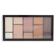 Палетка теней для век `REVOLUTION` RELOADED DIMENSION тон Neutral Charm