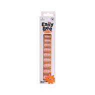 Набор накладных ногтей с клеевыми стикерами `EASYBEE` NAIL DAY Tender Laces (12 шт + клеевые стикеры 24 шт)