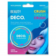 Паста для волос `DECO.` CRUSH CRUSH CRUSH by Miami tattoos цветная (Neon Blue)