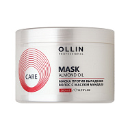 Маска для волос `OLLIN` `PROFESSIONAL` CARE с маслом миндаля против выпадения волос 500 мл