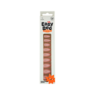 Набор накладных ногтей с клеевыми стикерами `EASYBEE` NAIL DAY Classic Pink (12 шт + клеевые стикеры 24 шт)