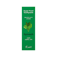 Паста зубная `BLOOM` SUPER FOOD Шпинат 100 г