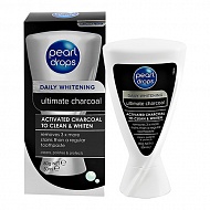 Паста зубная `PEARL DROPS` ULTIMATE CHARCOAL отбеливающая 50 мл