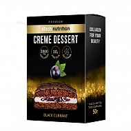 Печенье глазированное `ATECH NUTRITION` CREME DESSERТ со вкусом черной смородины 50 г