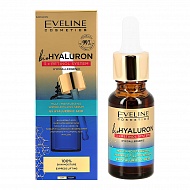 Сыворотка для лица `EVELINE` `BIOHYALURON` 3XRETINOL SYSTEM с гиалуроновой кислотой и ретинолом (мультиувлажняющая) 18 мл
