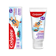 Паста зубная детская `COLGATE` клубника-мята (6-9 лет) 60 мл