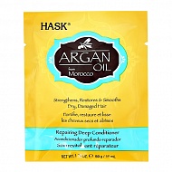 Маска для волос `HASK` ARGAN OIL (для восстановления волос) 50 г