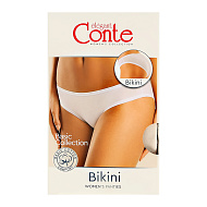 Трусы женские `CONTE ELEGANT` BASIC COLLECTION бикини (natural) 90/XS