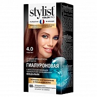 Крем-краска для волос `STYLIST COLOR PRO` Тон 4.0 Каштан (гиалуроновая) 115 мл