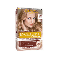 Крем-краска для волос `LOREAL` `EXCELLENCE` CREME UNIVERSAL NUDES он 8U (универсальный светло-русый)