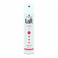 Лак для волос `TAFT` PURE (4) 250 мл