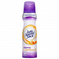 Део-спрей жен. `LADY SPEED STICK` DERMA с Витамином Е 150 мл
