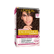 Крем-краска для волос `LOREAL` `EXCELLENCE` тон 500 Светло-каштановый
