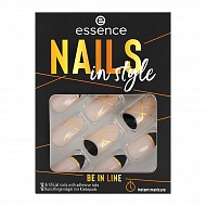 Накладные ногти `ESSENCE` NAIL IN STYLE на клейкой основе тон 12