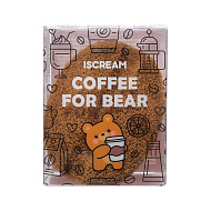Спонж для очищения `ISCREAM` COFFEE FOR BEAR кофейное зернышко