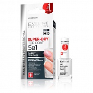Экспресс-сушка и защитное покрытие `EVELINE` SUPER-DRY TOPCOAT 5 в 1