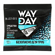 Средство для устранения засоров `WAY DAY` Эффект Чистоты