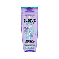 Шампунь для волос `LOREAL` `ELSEVE` ГИАЛУРОН БАЛАНС увлажняющий (для обезвоженных и тонких волос) 400 мл