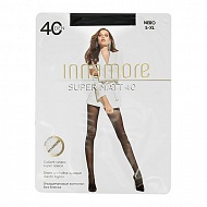Колготки женские `INNAMORE` SUPER MATT 40 den (тон Nero) р-р 5