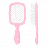 Расческа для сушки волос `LADY PINK` `FAVS` розовая