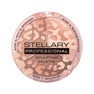 Палетка для лица `STELLARY` FACE SCULPTOR скульптурирующая тон 02