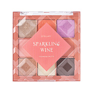 Палетка теней для век `STELLARY` SPARKLING WINE тон 01