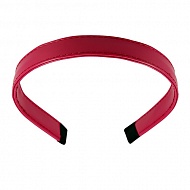 Ободок `LADY PINK` LEATHER medium