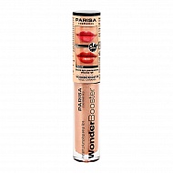Блеск для губ `PARISA` WONDERBOOSTER c эффектом увеличения тон 03 gold caramel