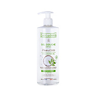 Гель для душа `EVOLUDERM` PLUIE DE COCO с кокосовой водой и экстрактом зеленого чая (увлажняющий) 500 мл