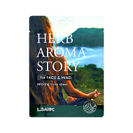 Маска для лица `L.SANIC` HERB AROMA STORY с экстрактом кедра и эффектом ароматерапии 25 мл