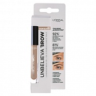 Тинт для бровей `LOREAL` UNBELIEVA BROW тон 103 warm blonde (стойкий)