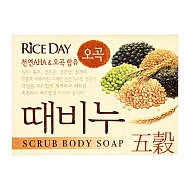 Мыло-скраб `RICE DAY` Пять злаков 100 г