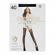 Колготки женские `INNAMORE` SUPER MATT 40 den (тон Nero) р-р 3