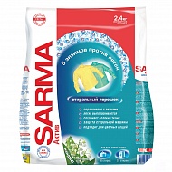 Порошок стиральный `SARMA` Ландыш 2,4 кг
