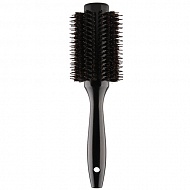 Брашинг для волос `LADY PINK` `BASIC` wood с деревянной ручкой и натуральной щетиной (диаметр 70 мм)