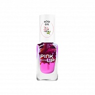 Масло для ногтей и кутикулы `PINK UP` `BEAUTY` rose oil 11 мл