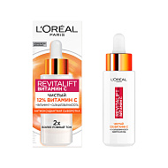 Сыворотка для лица `LOREAL` `REVITALIFT` ВИТАМИН С 12% (антиоксидантная) 30 мл