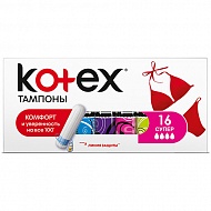 Тампоны `KOTEX` ULTRA SORB Super 16 шт