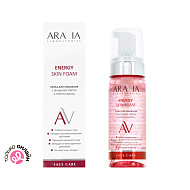 Пенка для умывания `ARAVIA` `LABORATORIES` с муцином улитки и гинкго билоба 150 мл