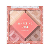 Палетка для контуринга лица `STELLARY` SPARKLING WINE тон 01