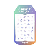 Наклейки для ногтей `PINK UP` `DECOR` NAIL STICKERS переводные тон 228