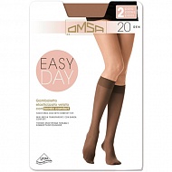 Гольфы женские `OMSA` `EASY DAY` 20 den р-р S/M 1/2 (Daino) 2 пары