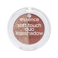 Тени для век `ESSENCE` SOFT TOUCH DUO двойные тон 01 Bronze beaty