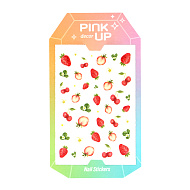 Наклейки для ногтей `PINK UP` `DECOR` NAIL STICKERS переводные тон 16